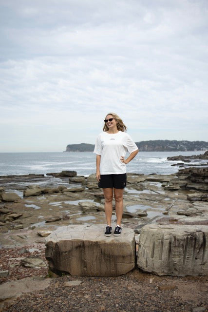 ARYELE Logo Tee - White