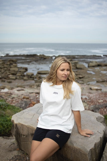 ARYELE Logo Tee - White