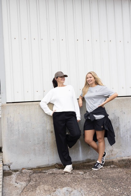 AA Logo Tee - Grey Marle