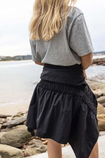 AA Logo Tee - Grey Marle
