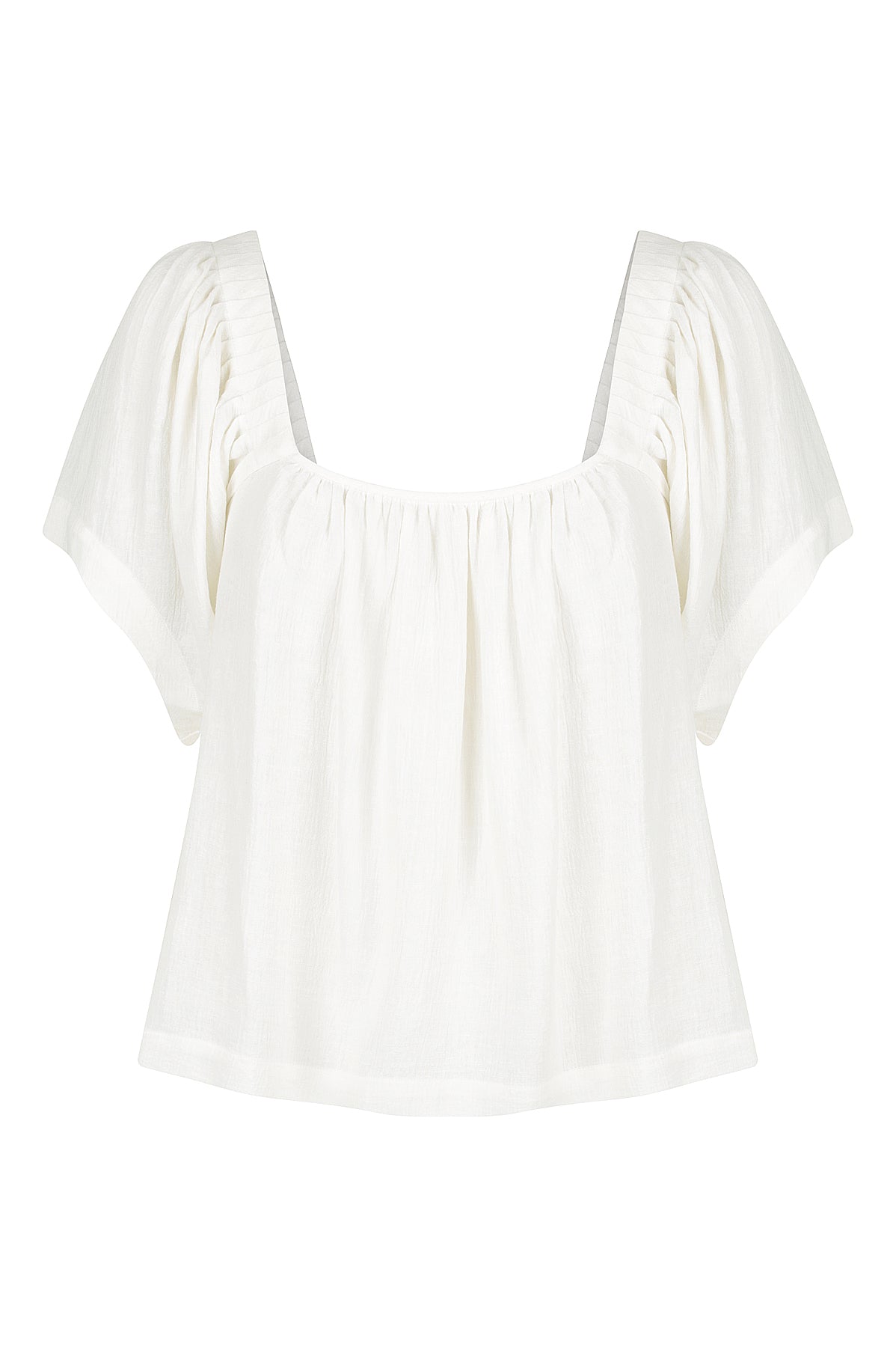 Sophia Pleat Top