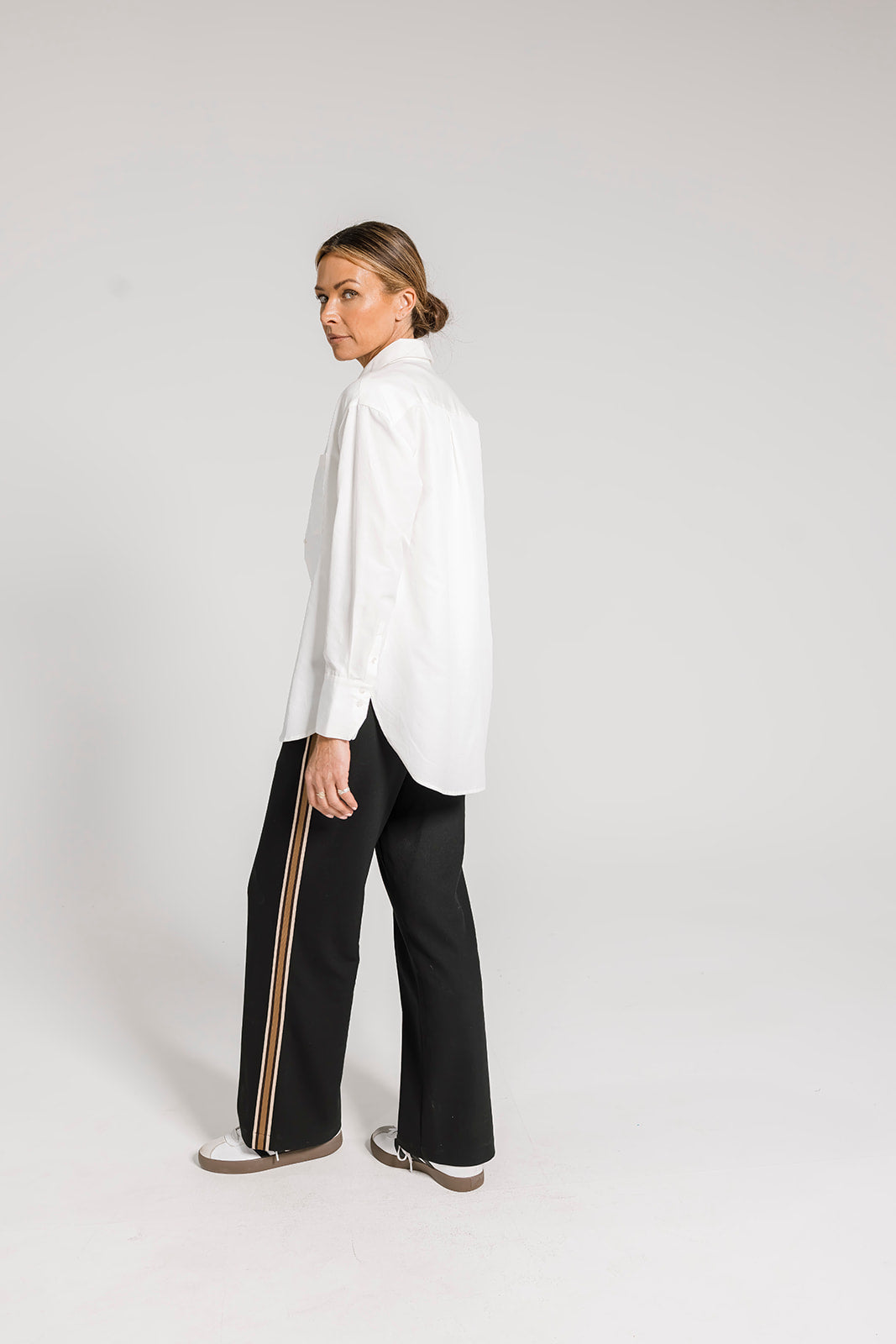 Ella Perfect Shirt- Cotton Silk