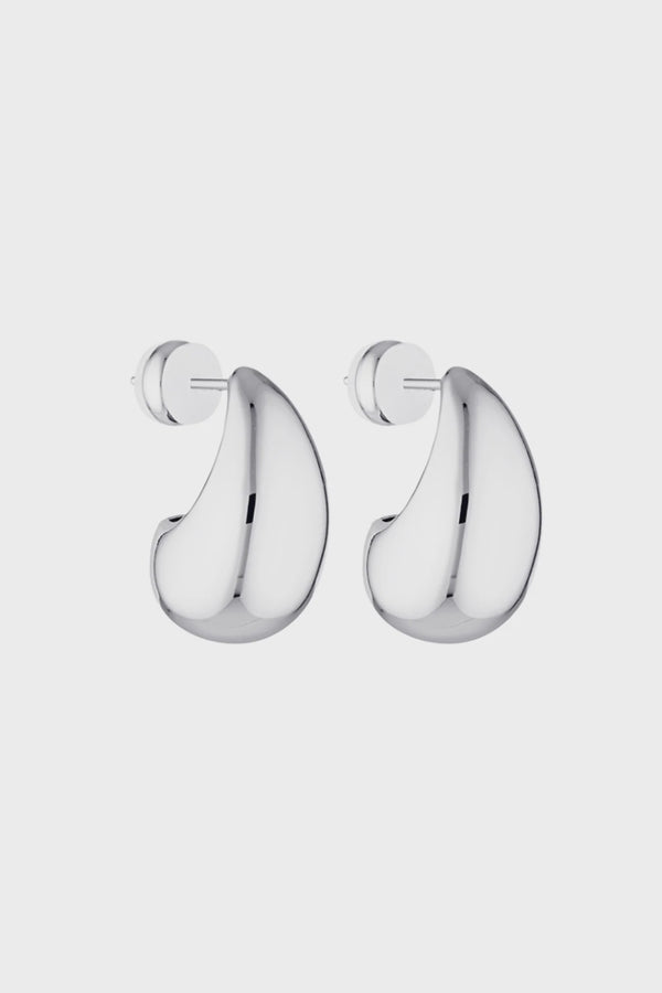 Baby Blob Earrings - Silver