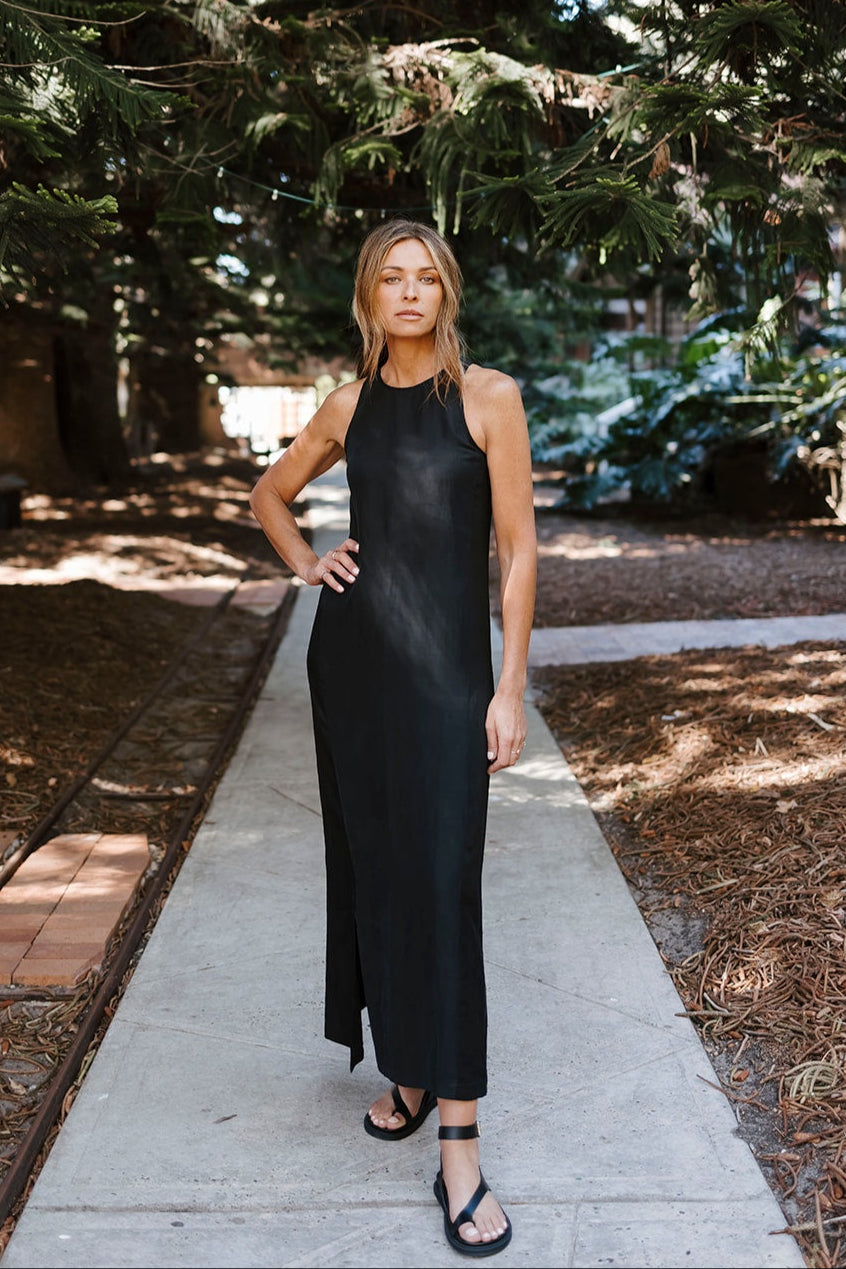 Aria Maxi Dress - Black