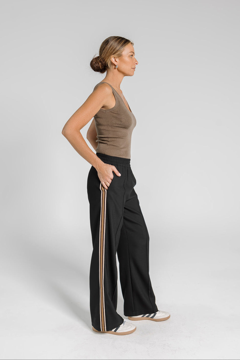 Riley Stripe Detail Pant