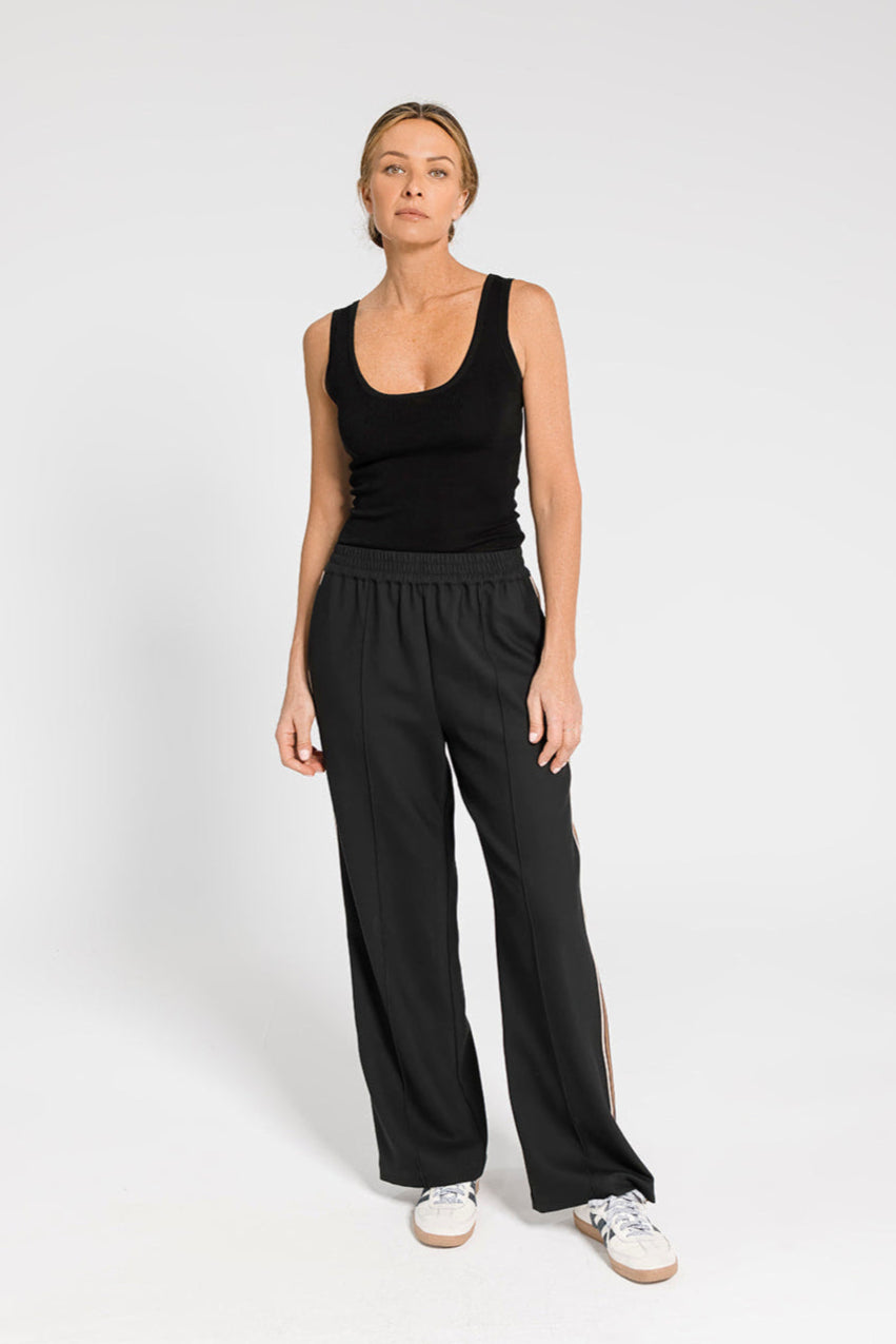 Adele Knit Tank - Black