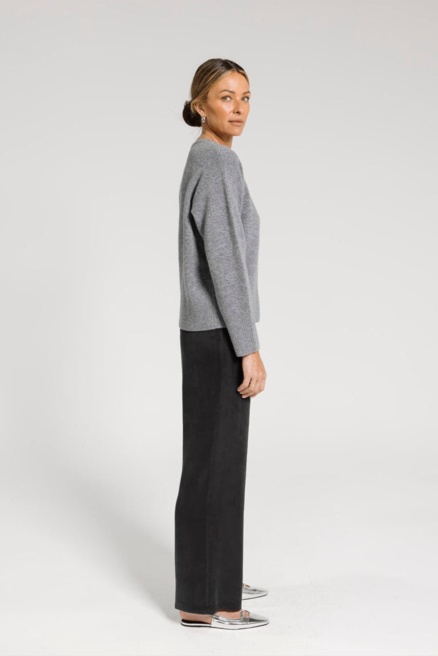 Sia Cupro Pant - Black