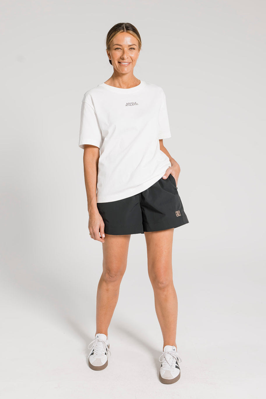 ARYELE Logo Tee - White