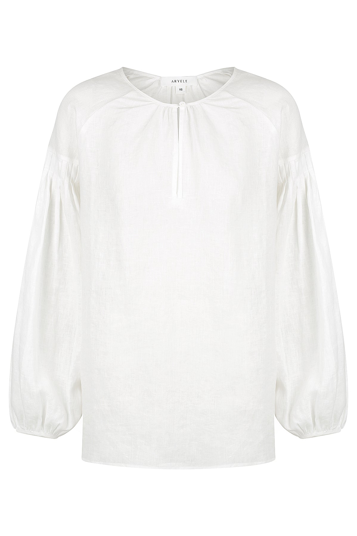 Audrey Pleat Blouse 1 - Ivory