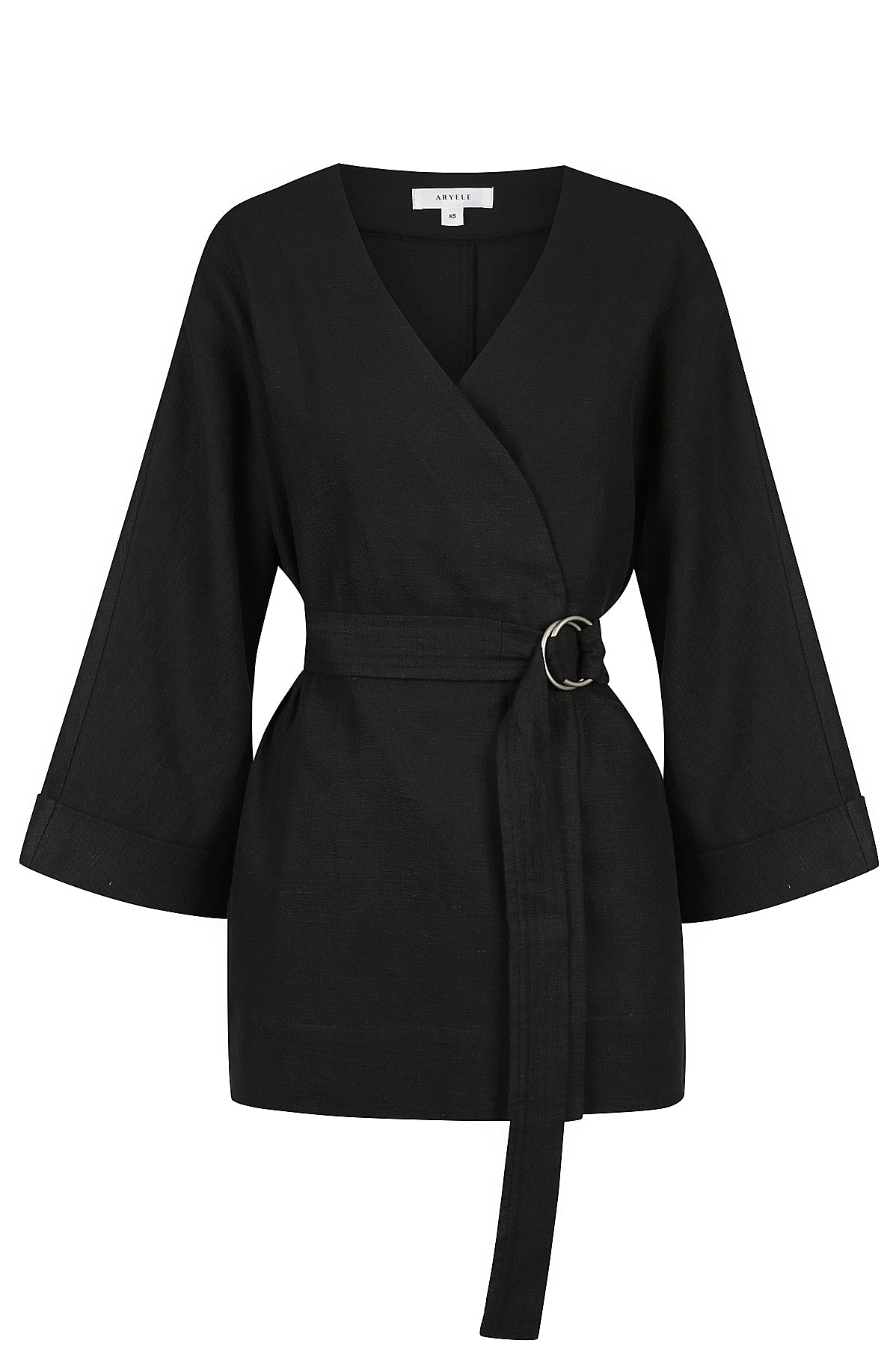 Jada Wrap Jacket - Black