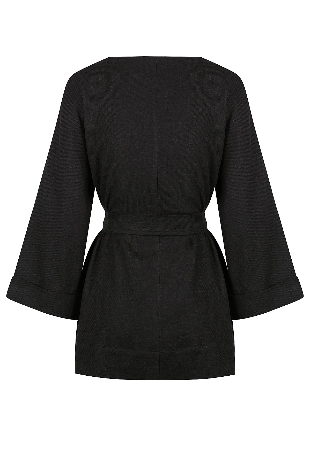 Jada Wrap Jacket - Black